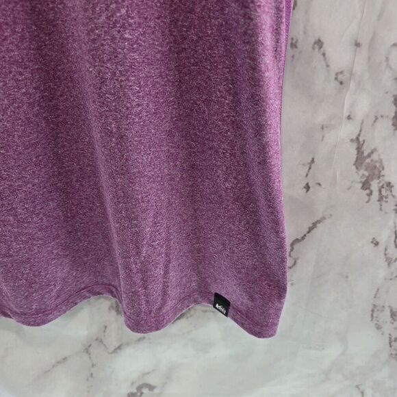 REI Co Op Shirt Womens Large Pink Purple Tech Short Sleeve Active Hiking - Picture 4 of 9